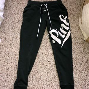 ARMY GREEN PiNK BRAND SWEATPANTS